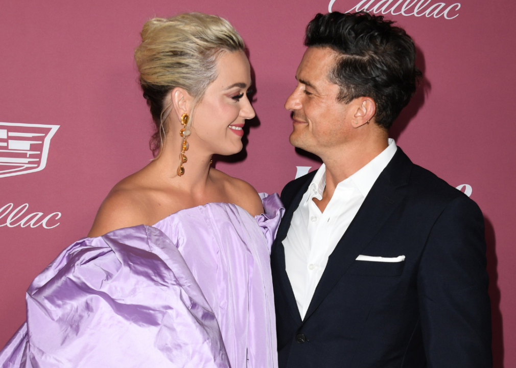 #17. Katy Perry and Orlando Bloom